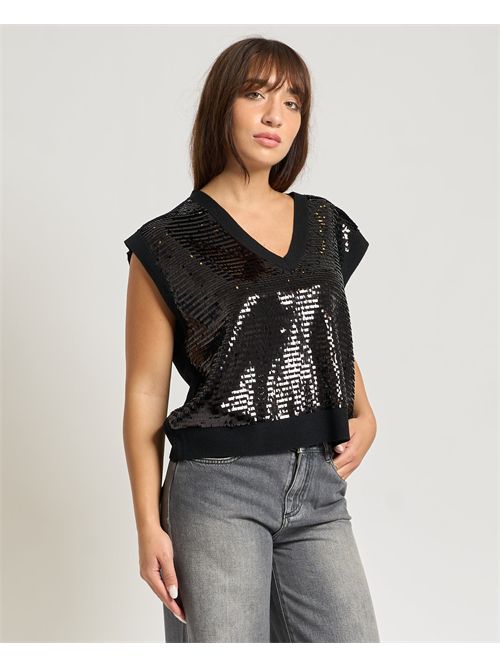 Maglia donna Ax senza maniche ARMANI EXCHANGE | XW001325-AF16682MC117